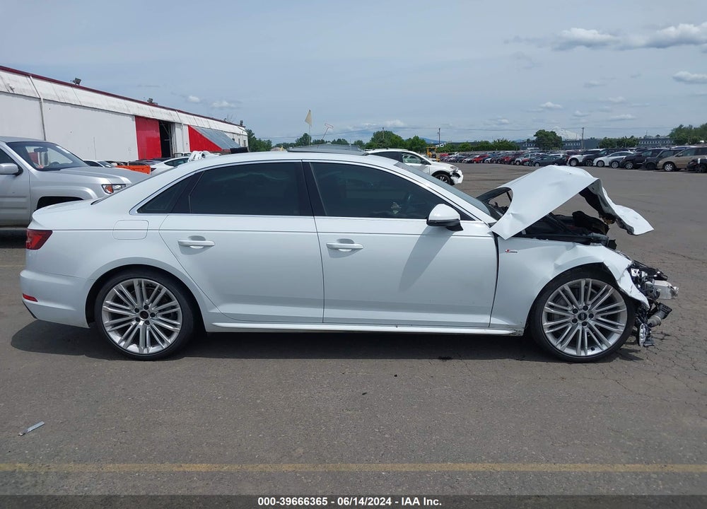 2018 AUDI A4 2.0T PREMIUM VIN: WAUFNAF41JA005938