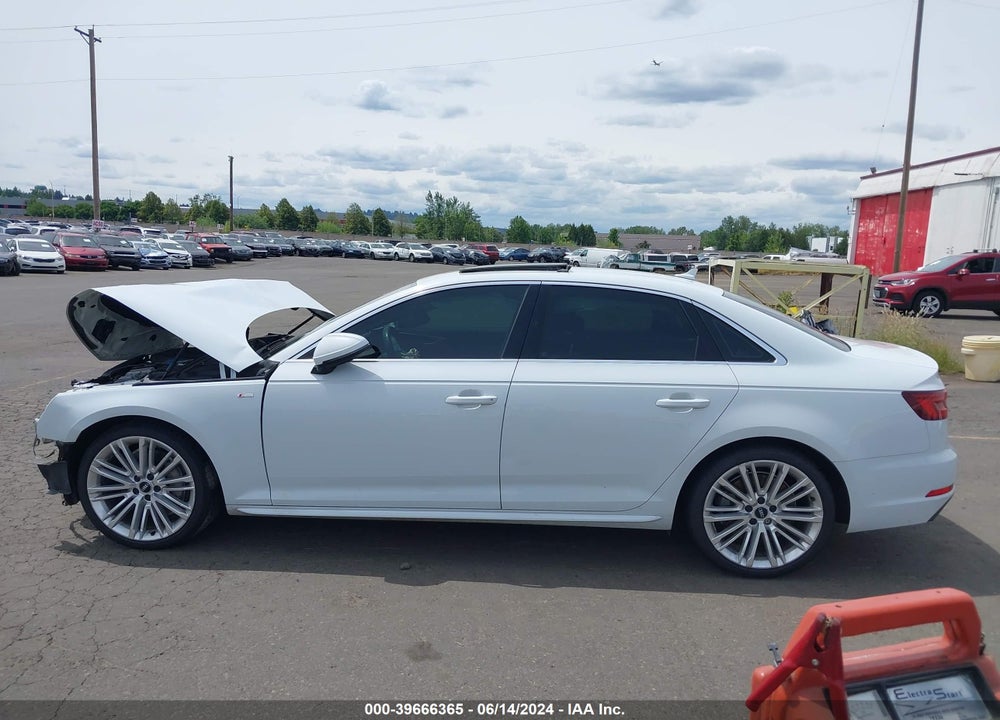 2018 AUDI A4 2.0T PREMIUM VIN: WAUFNAF41JA005938