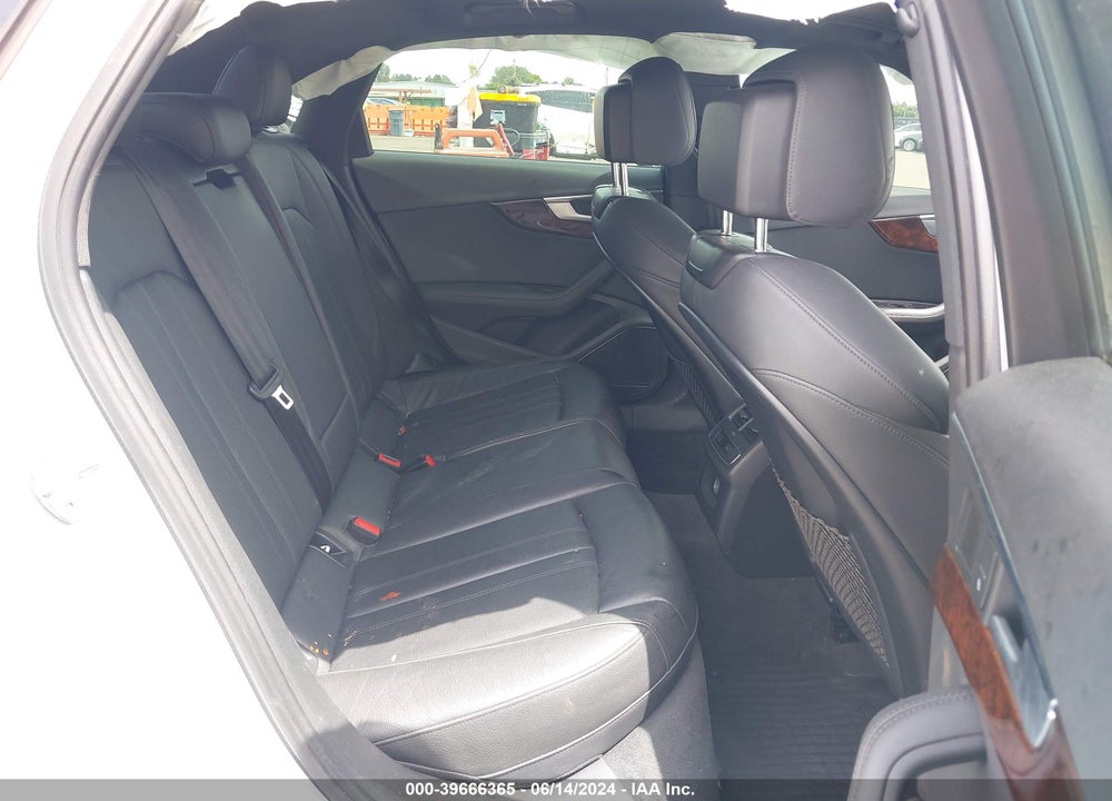 2018 AUDI A4 2.0T PREMIUM VIN: WAUFNAF41JA005938