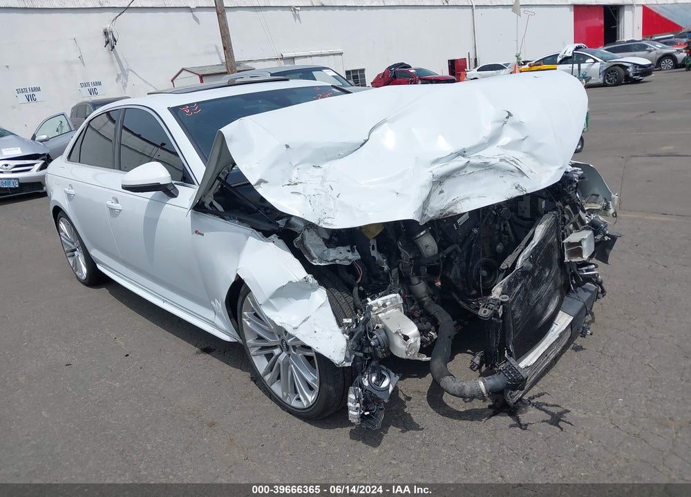 2018 AUDI A4 2.0T PREMIUM VIN: WAUFNAF41JA005938