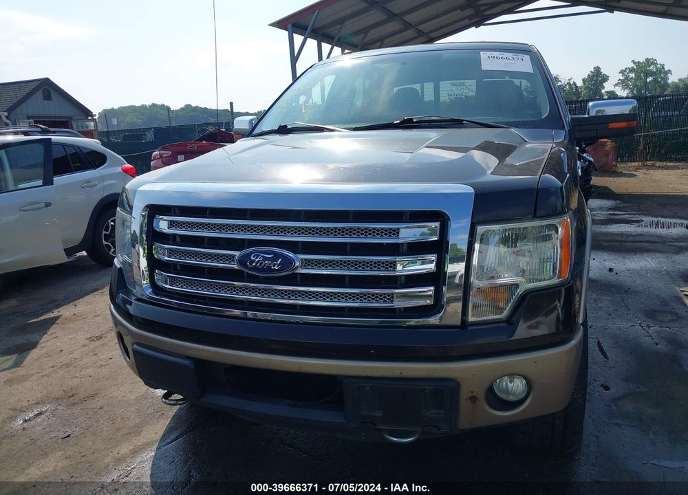 2013 FORD F-150 LARIAT VIN: 1FTFW1ET4DKF50572