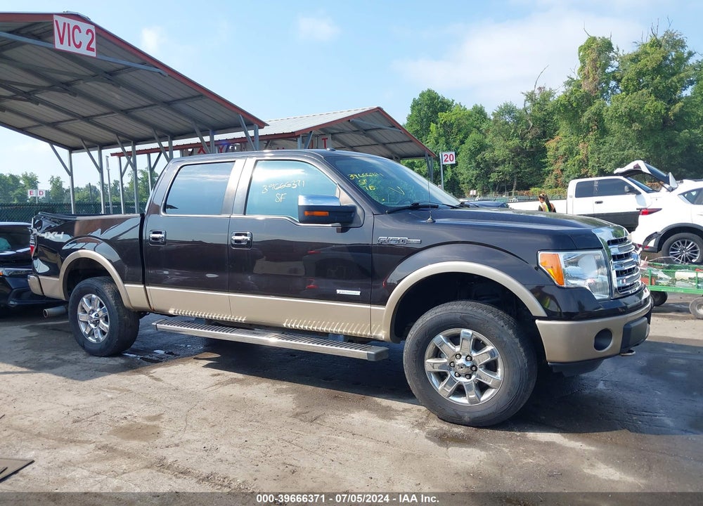2013 FORD F-150 LARIAT VIN: 1FTFW1ET4DKF50572