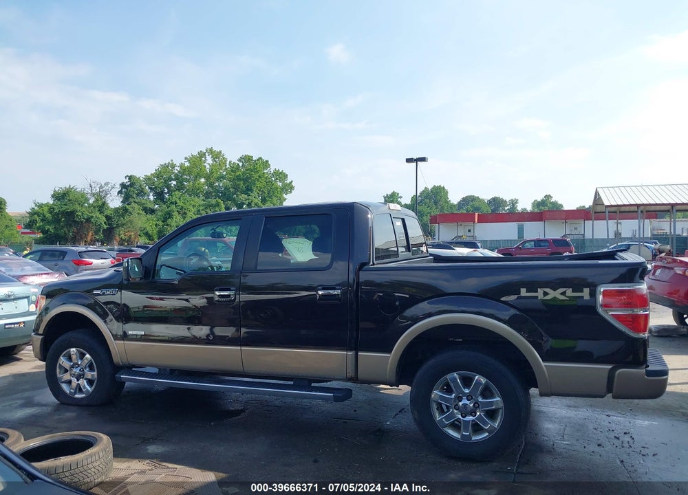 2013 FORD F-150 LARIAT VIN: 1FTFW1ET4DKF50572
