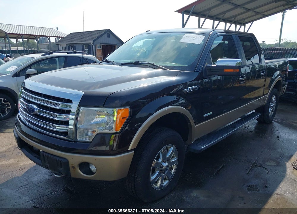 2013 FORD F-150 LARIAT VIN: 1FTFW1ET4DKF50572