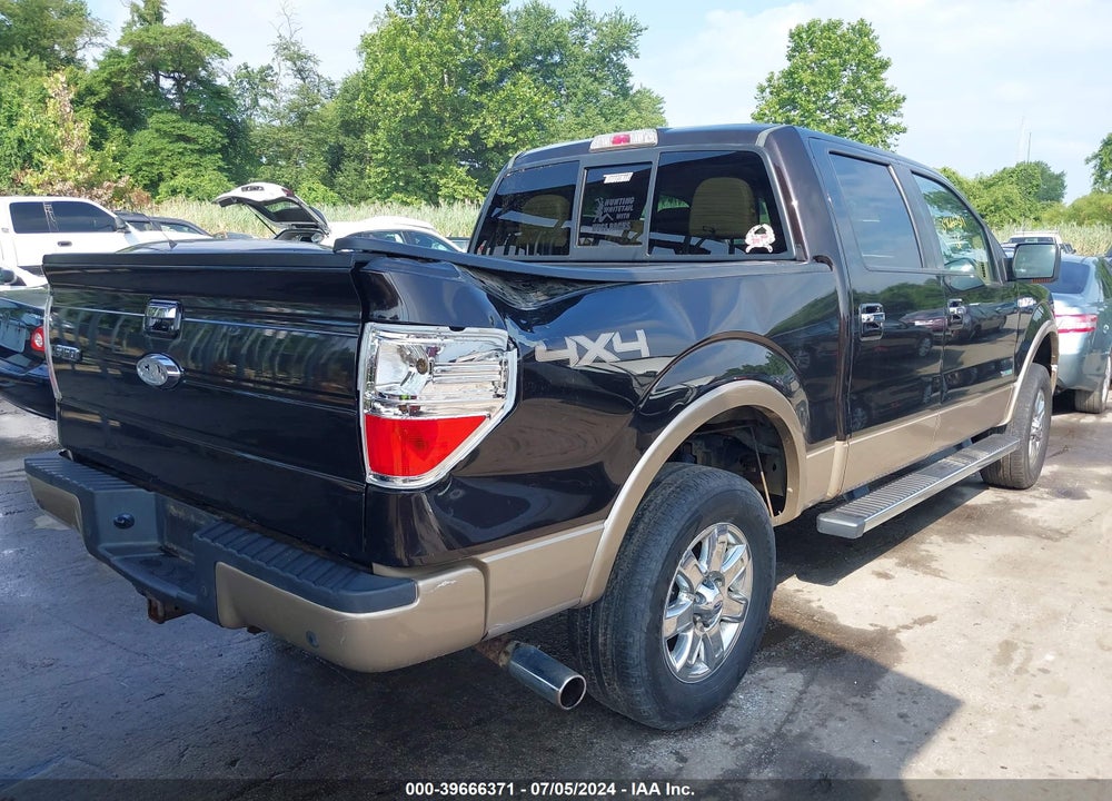 2013 FORD F-150 LARIAT VIN: 1FTFW1ET4DKF50572