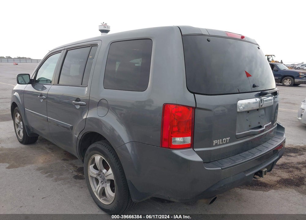 2013 HONDA PILOT EX-L VIN: 5FNYF4H59DB009814