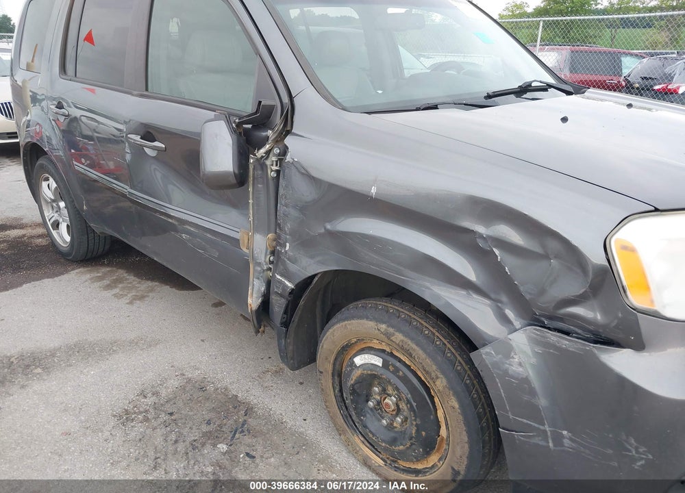 2013 HONDA PILOT EX-L VIN: 5FNYF4H59DB009814