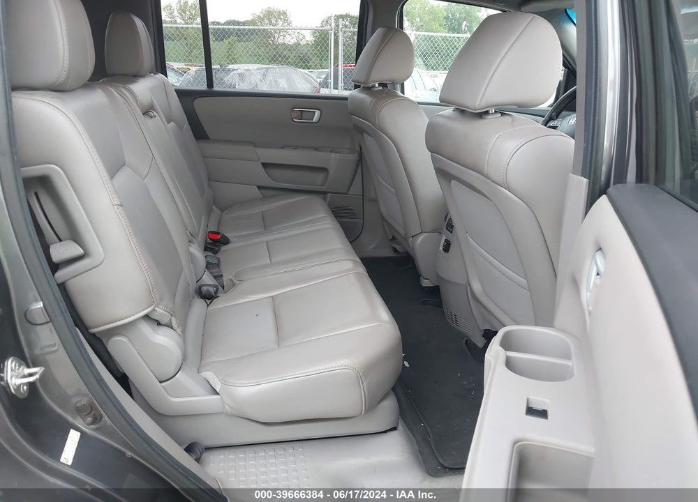 2013 HONDA PILOT EX-L VIN: 5FNYF4H59DB009814