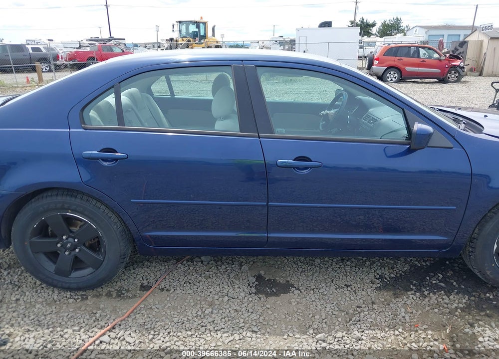 2006 FORD FUSION SE VIN: 3FAHP07ZX6R180508