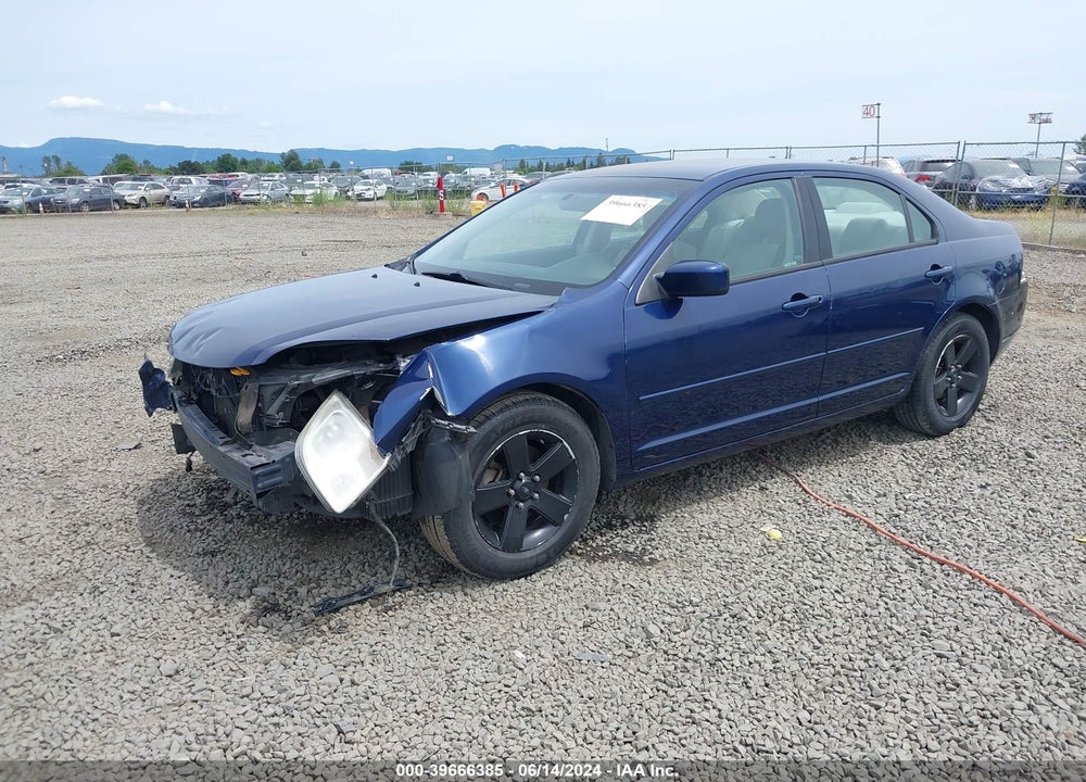 2006 FORD FUSION SE VIN: 3FAHP07ZX6R180508