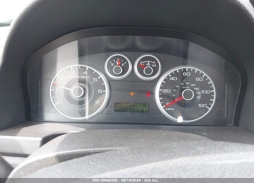 2006 FORD FUSION SE VIN: 3FAHP07ZX6R180508