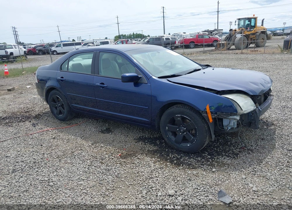 2006 FORD FUSION SE VIN: 3FAHP07ZX6R180508
