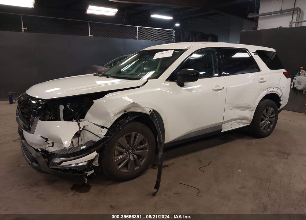2024 NISSAN PATHFINDER S 4WD VIN: 5N1DR3AC4RC205555