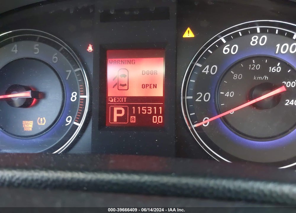 2008 INFINITI G35 JOURNEY VIN: JNKBV61E88M207133