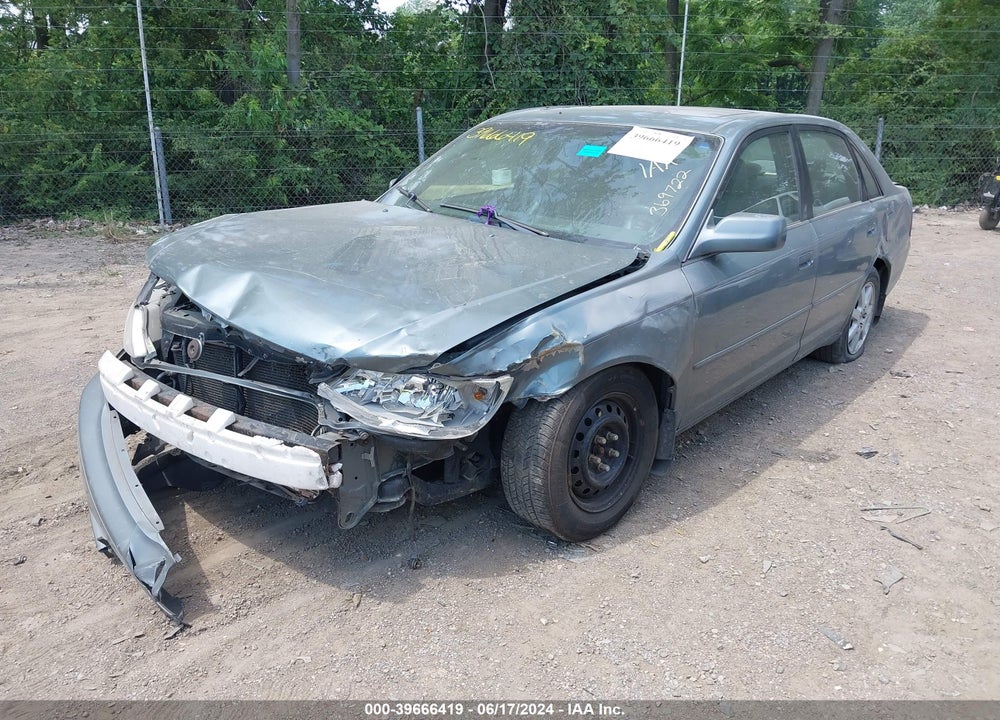 2000 TOYOTA AVALON XLS VIN: 4T1BF28B2YU050780