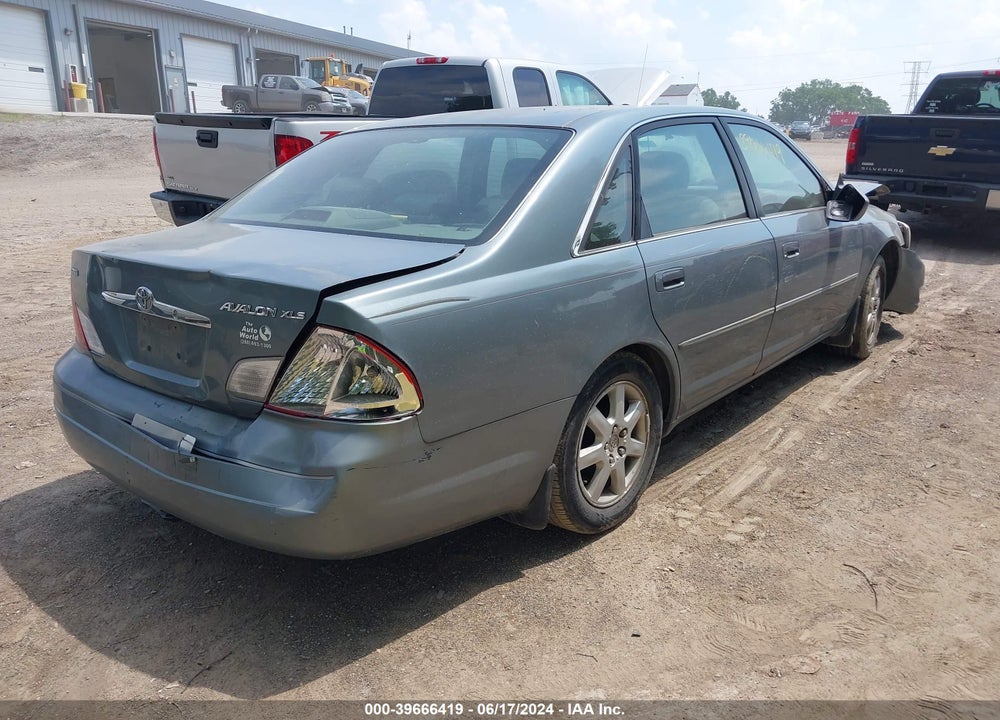 2000 TOYOTA AVALON XLS VIN: 4T1BF28B2YU050780