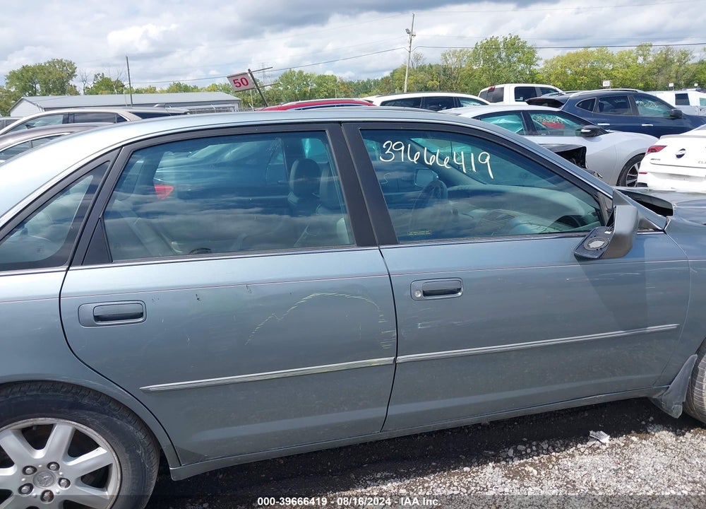 2000 TOYOTA AVALON XLS VIN: 4T1BF28B2YU050780