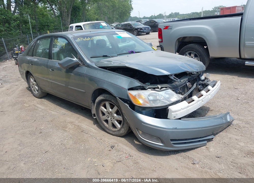 2000 TOYOTA AVALON XLS VIN: 4T1BF28B2YU050780
