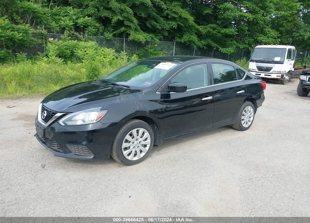 2017 NISSAN SENTRA SV VIN: 3N1AB7AP8HY338219
