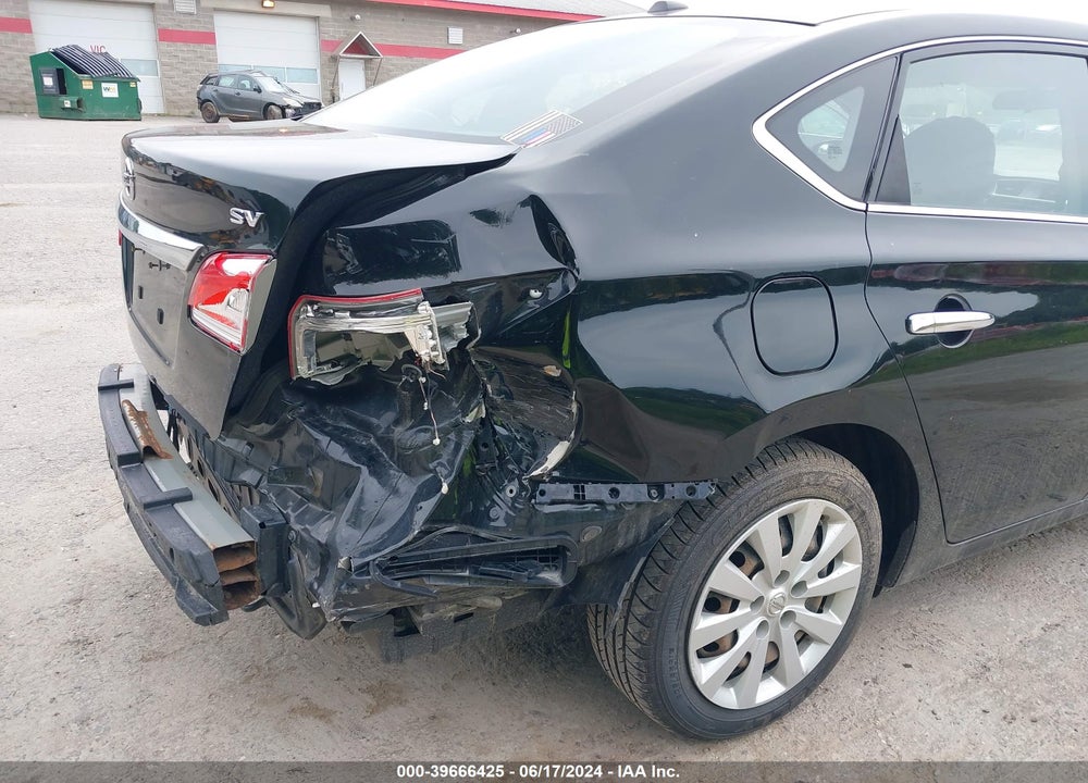 2017 NISSAN SENTRA SV VIN: 3N1AB7AP8HY338219