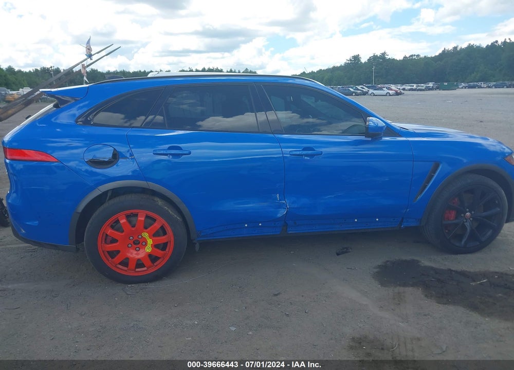 2020 JAGUAR F-PACE SVR P550 AWD AUTOMATIC VIN: SADCZ2EE8LA621427
