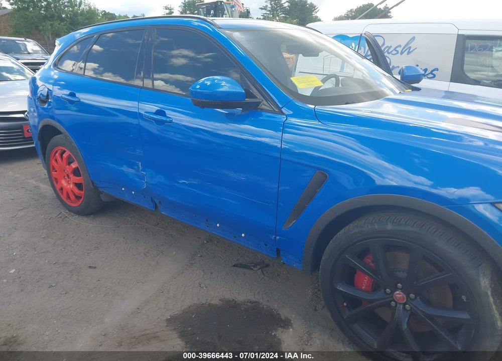 2020 JAGUAR F-PACE SVR P550 AWD AUTOMATIC VIN: SADCZ2EE8LA621427