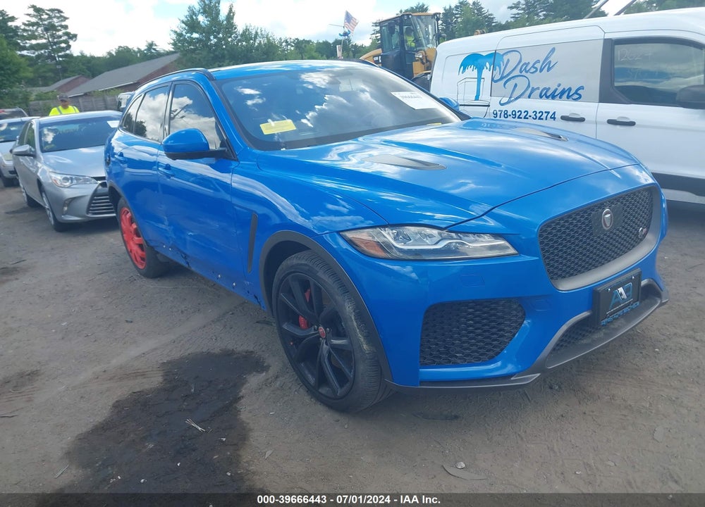 2020 JAGUAR F-PACE SVR P550 AWD AUTOMATIC VIN: SADCZ2EE8LA621427