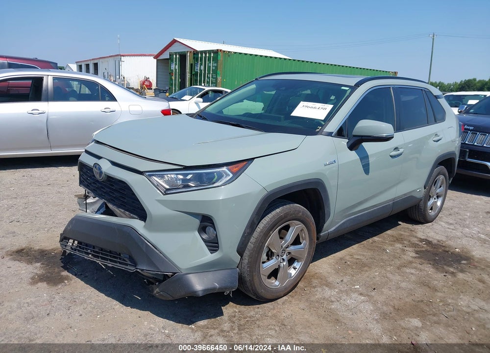 2021 TOYOTA RAV4 HYBRID XLE PREMIUM VIN: JTMB6RFV3MD044717