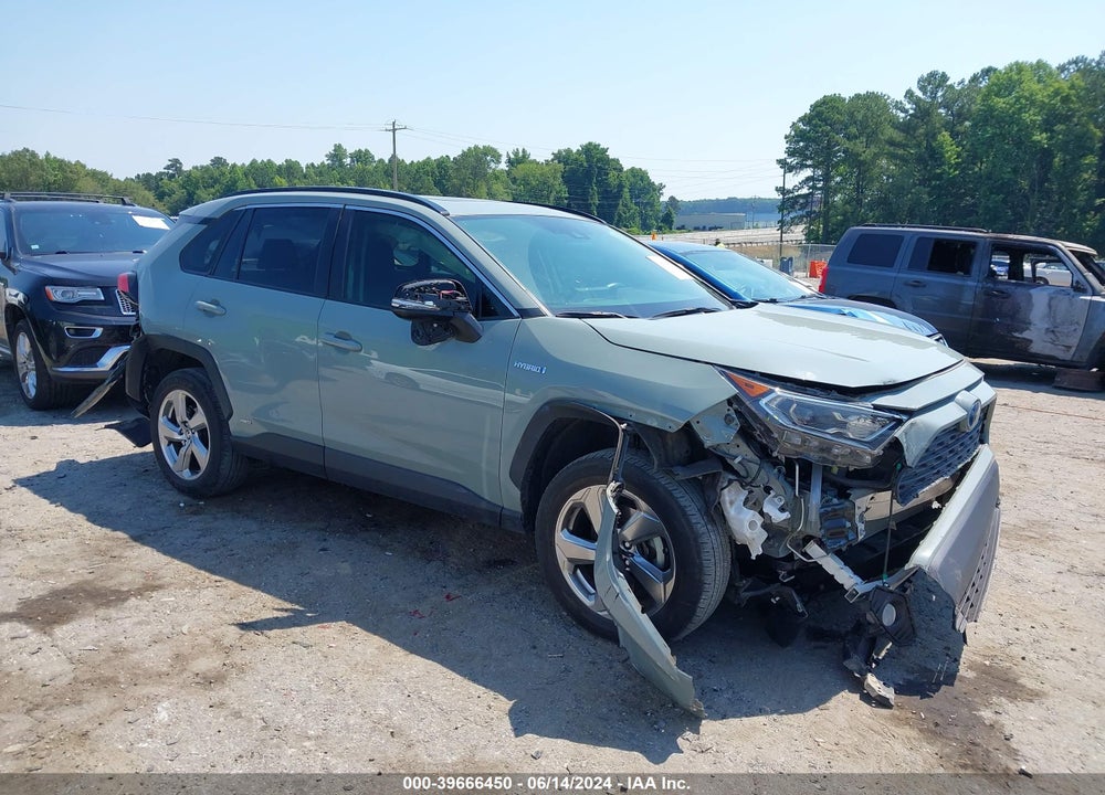 2021 TOYOTA RAV4 HYBRID XLE PREMIUM VIN: JTMB6RFV3MD044717