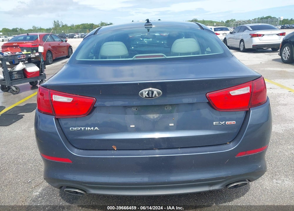 2015 KIA OPTIMA EX VIN: 5XXGN4A76FG368760