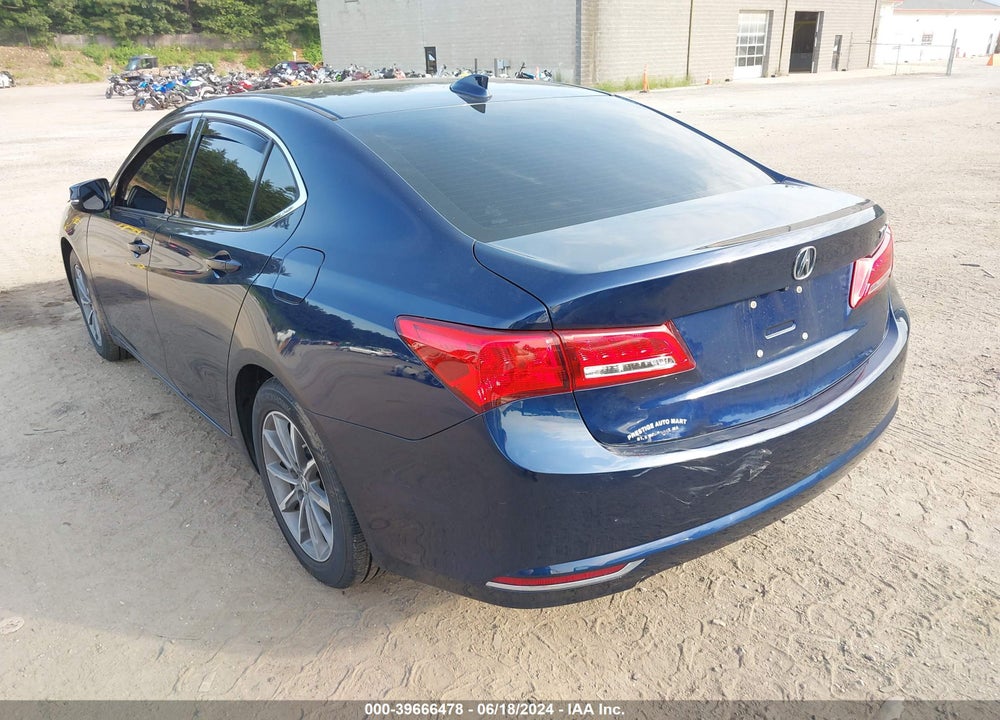 2018 ACURA TLX TECH PKG VIN: 19UUB1F57JA011014