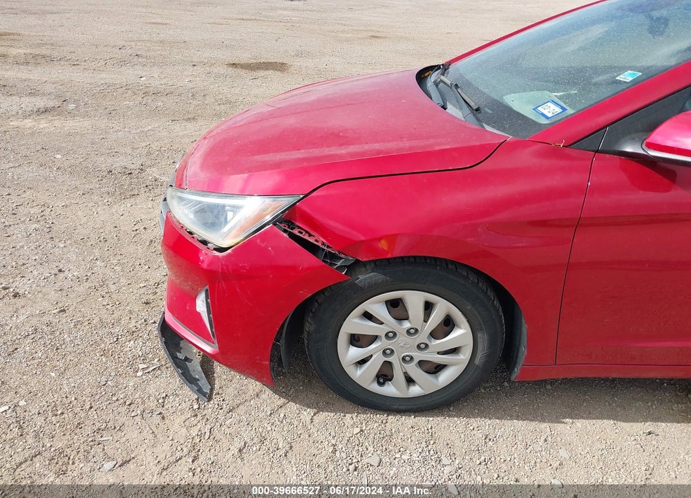 2019 HYUNDAI ELANTRA SE VIN: 5NPD74LF6KH461889