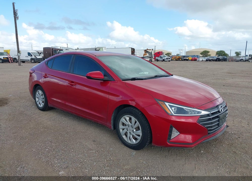 2019 HYUNDAI ELANTRA SE VIN: 5NPD74LF6KH461889