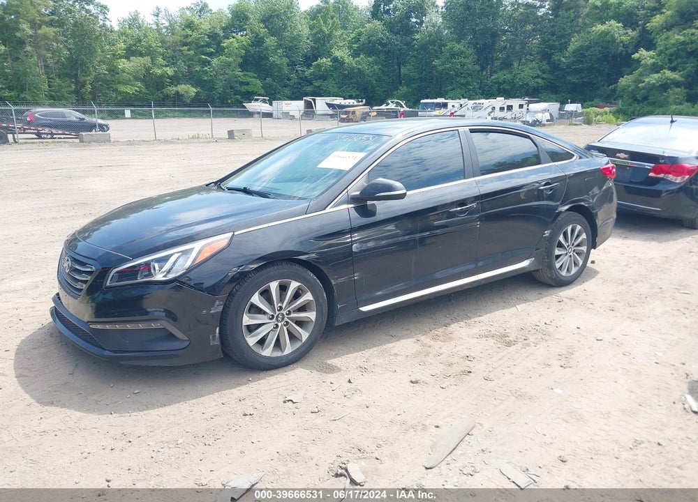 2015 HYUNDAI SONATA SPORT VIN: 5NPE34AFXFH078370