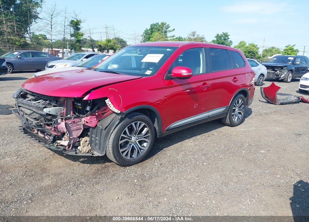 2018 MITSUBISHI OUTLANDER SE VIN: JA4AD3A32JZ037724