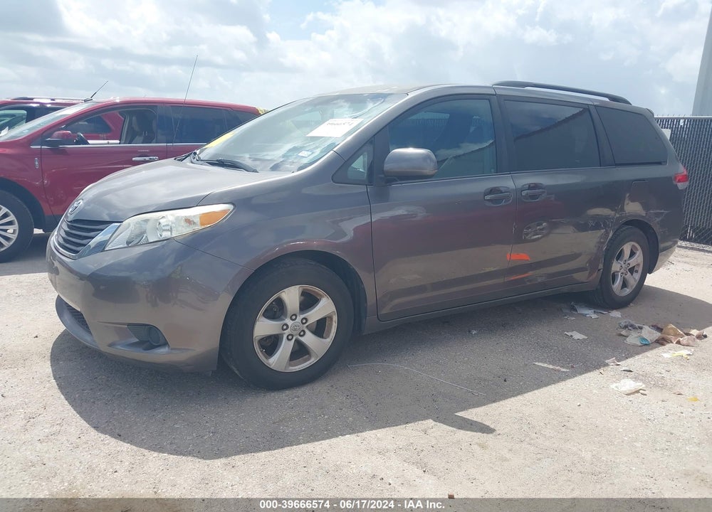 2011 TOYOTA SIENNA LE V6 VIN: 5TDKK3DC7BS167688
