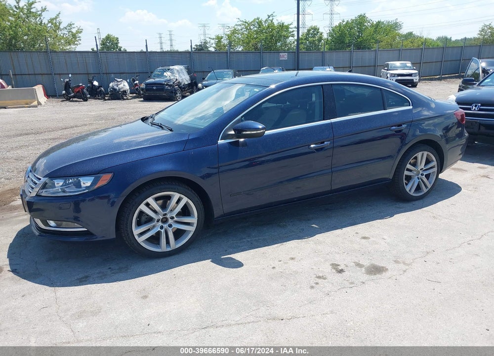 2013 VOLKSWAGEN CC 2.0T LUX VIN: WVWRN7AN3DE505468