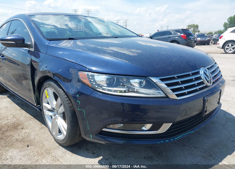 2013 VOLKSWAGEN CC 2.0T LUX VIN: WVWRN7AN3DE505468