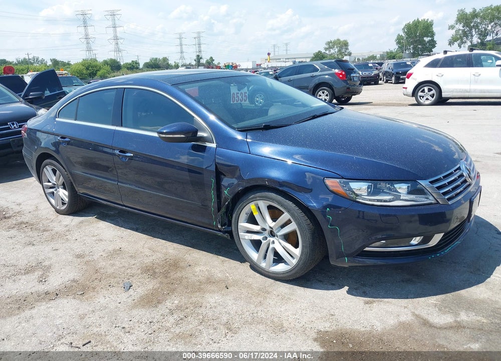 2013 VOLKSWAGEN CC 2.0T LUX VIN: WVWRN7AN3DE505468