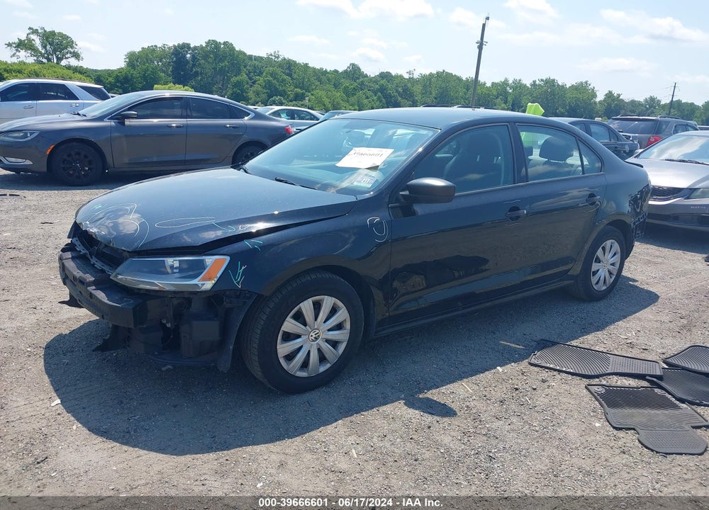 2014 VOLKSWAGEN JETTA 2.0L S VIN: 3VW2K7AJ2EM399191