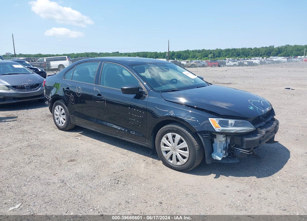 2014 VOLKSWAGEN JETTA 2.0L S VIN: 3VW2K7AJ2EM399191