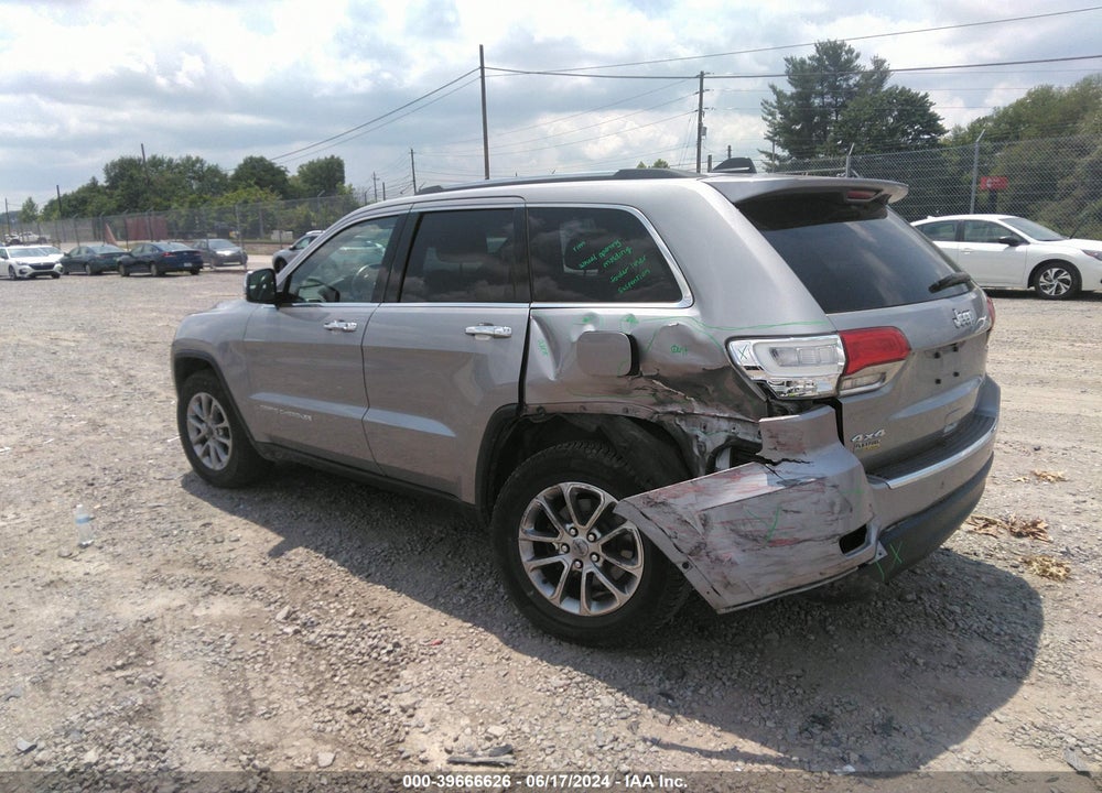 2015 JEEP GRAND CHEROKEE LIMITED VIN: 1C4RJFBG5FC819787