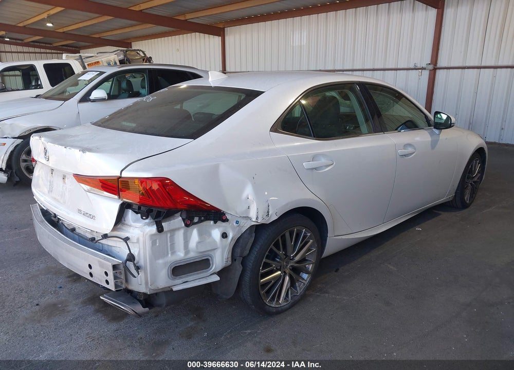 2017 LEXUS IS 200T VIN: JTHBA1D28H5060483