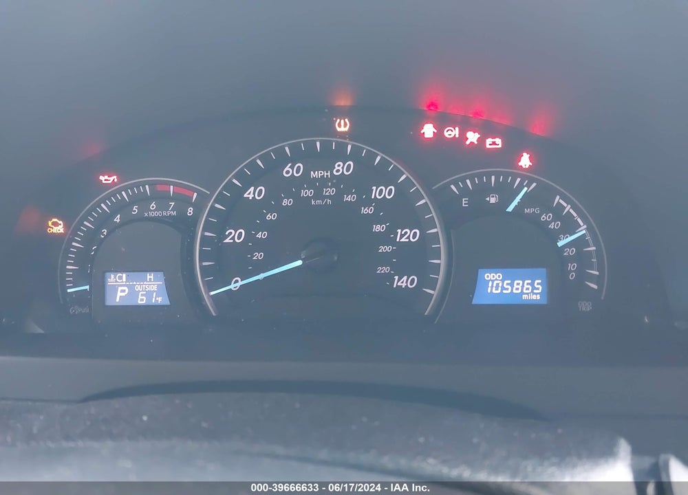2013 TOYOTA CAMRY LE VIN: 4T4BF1FK0DR281870