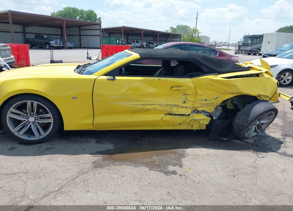 2017 CHEVROLET CAMARO 1LT VIN: 1G1FB3DS8H0196470