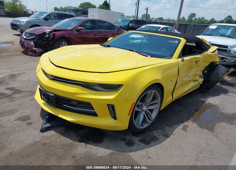 2017 CHEVROLET CAMARO 1LT VIN: 1G1FB3DS8H0196470