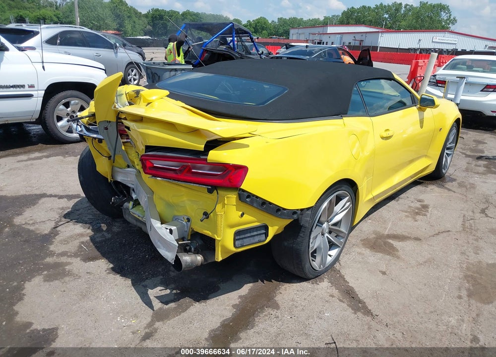 2017 CHEVROLET CAMARO 1LT VIN: 1G1FB3DS8H0196470