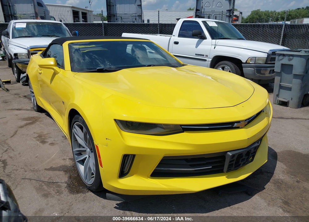2017 CHEVROLET CAMARO 1LT VIN: 1G1FB3DS8H0196470