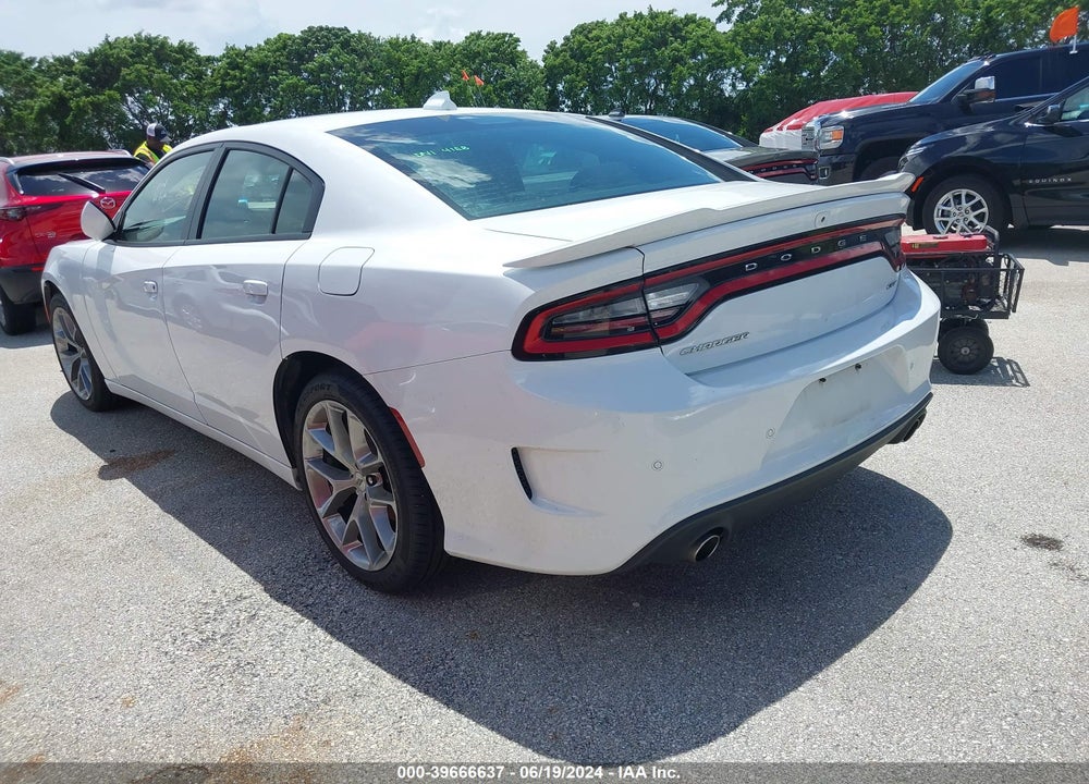 2022 DODGE CHARGER GT RWD VIN: 2C3CDXHG1NH152887