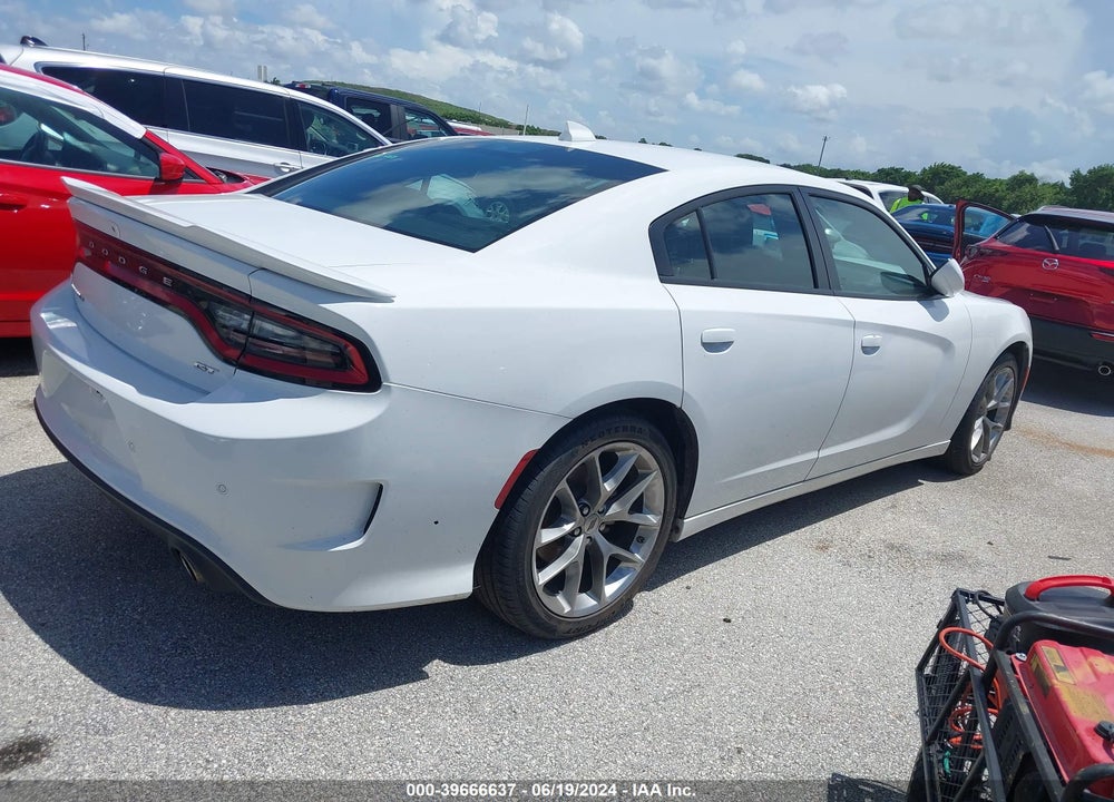 2022 DODGE CHARGER GT RWD VIN: 2C3CDXHG1NH152887